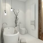 Creative Way To Decorate White Bathroom Designs Beautified With a