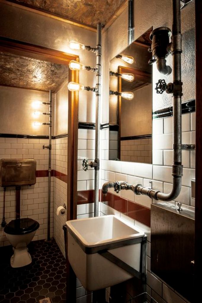 21 Elegant Steampunk Bathroom Ideas Reverb
