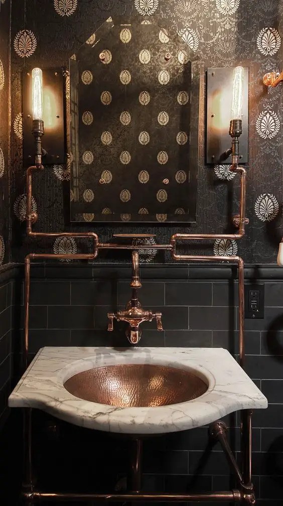 25 Amazing Steampunk Bathroom Ideas for 2022 Decor Home Ideas
