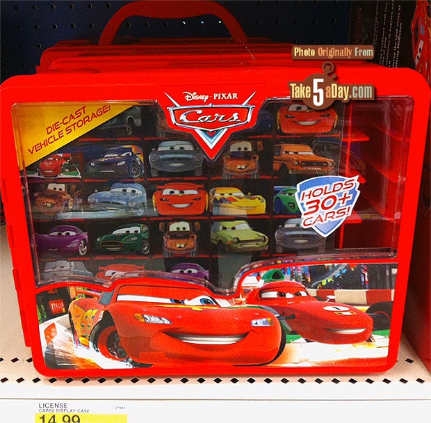 Mattel Disney Pixar CARS Lift & Launch and New Carrying Case at Target