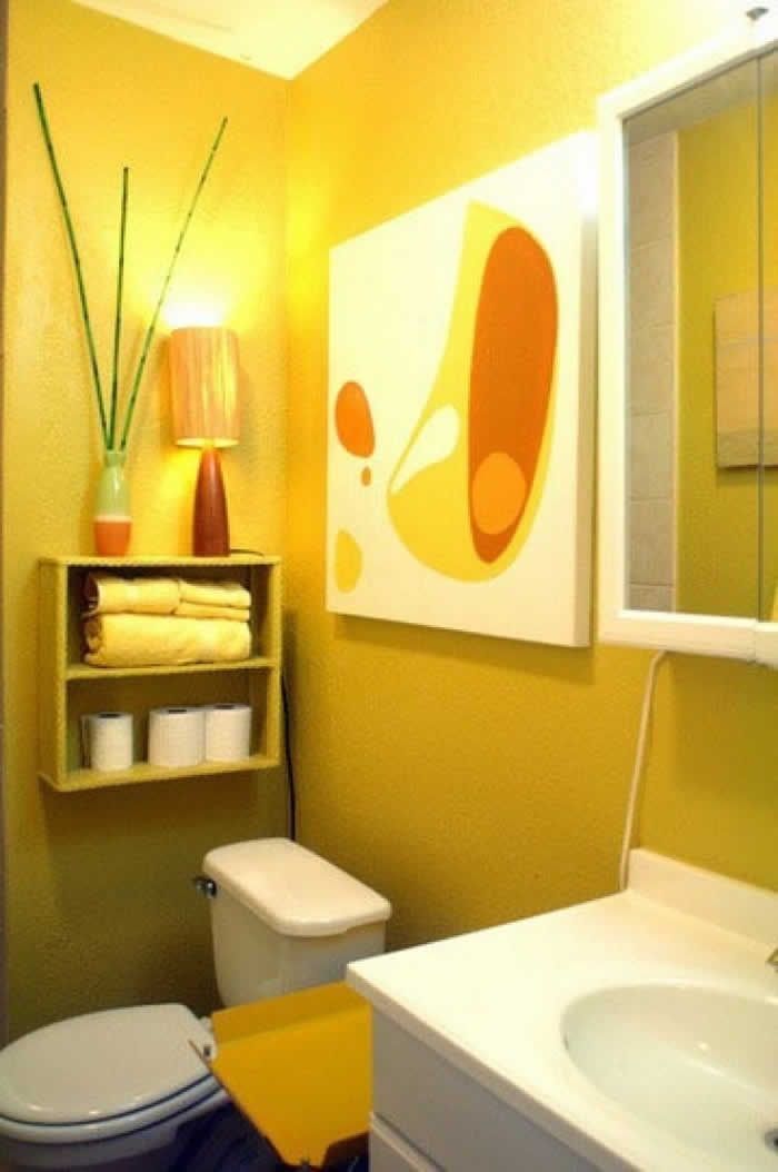 23 Cool Yellow Bathroom Design Ideas Interior God