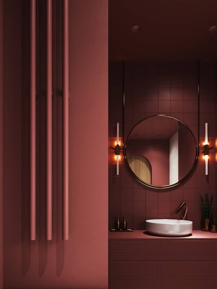 10 Burgundy Bathroom Ideas 2022 (the Price AddOn Trick)