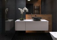 44+ Matte Black Bathroom Design Bathroom