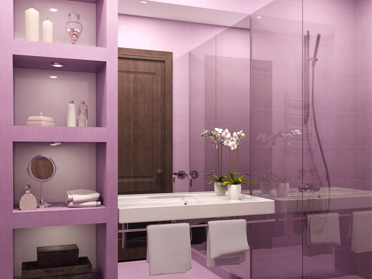 Purple Bathroom Decor Pictures, Ideas & Tips From HGTV HGTV