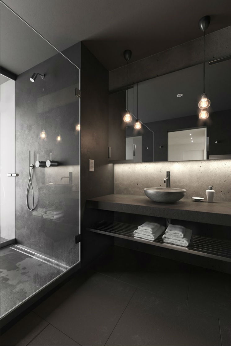 Top 5 black bathroom design ideas Decor and Style