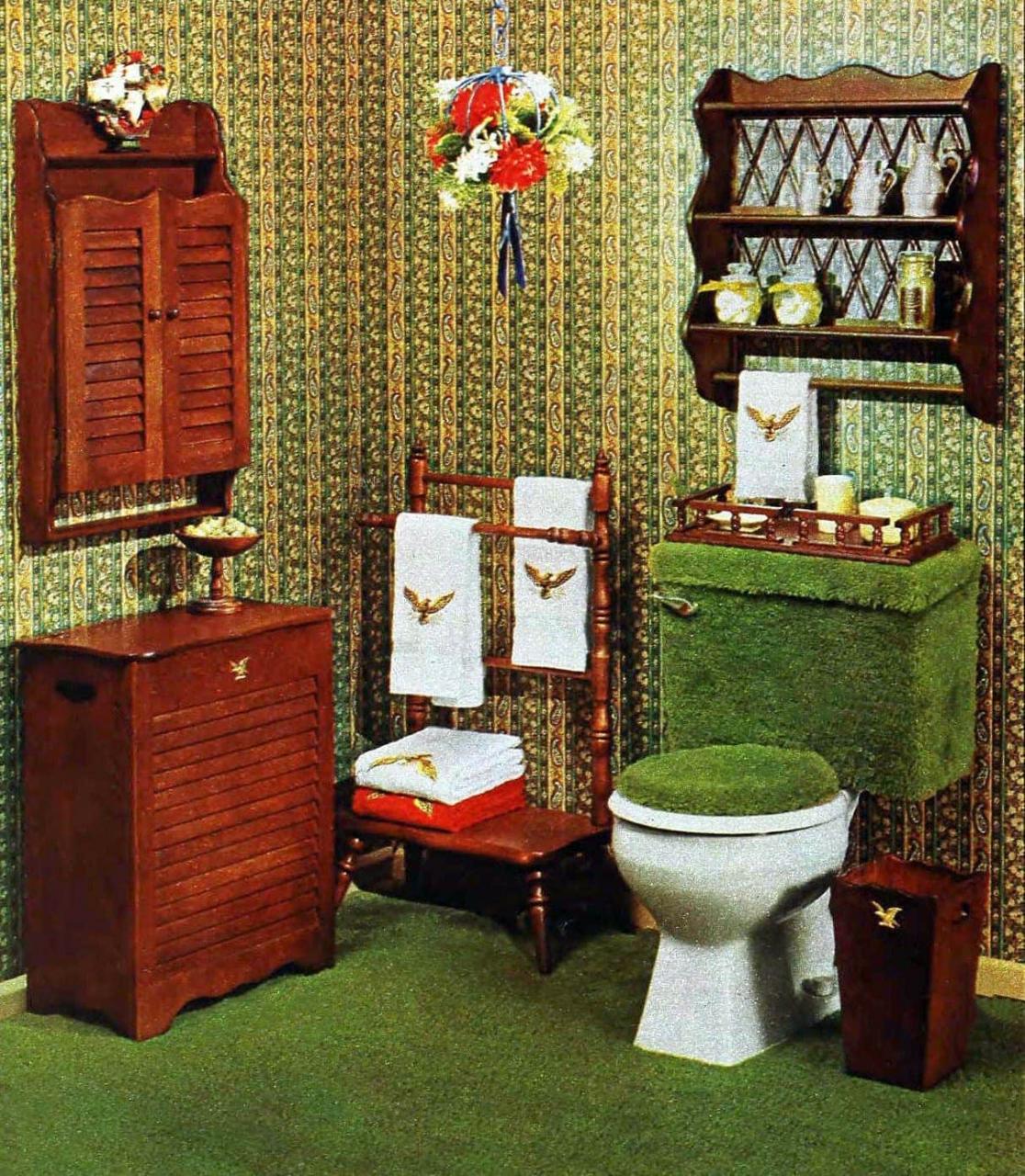 Fantastic retro 1970s bathroom decor styles & ideas Click Americana