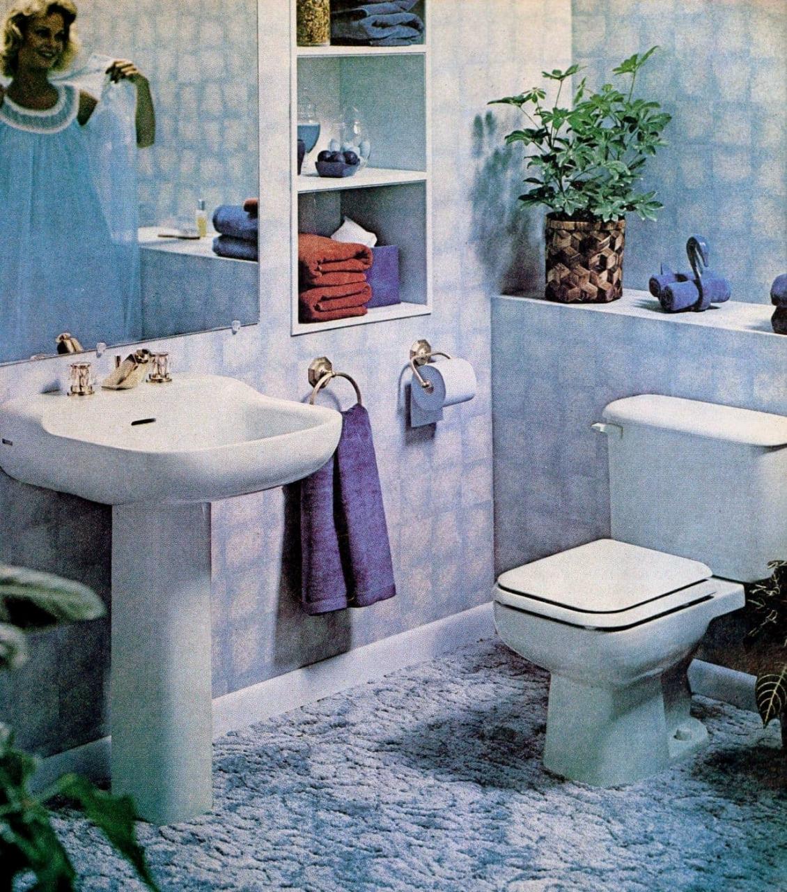 Fantastic retro 1970s bathroom decor styles & ideas Click Americana