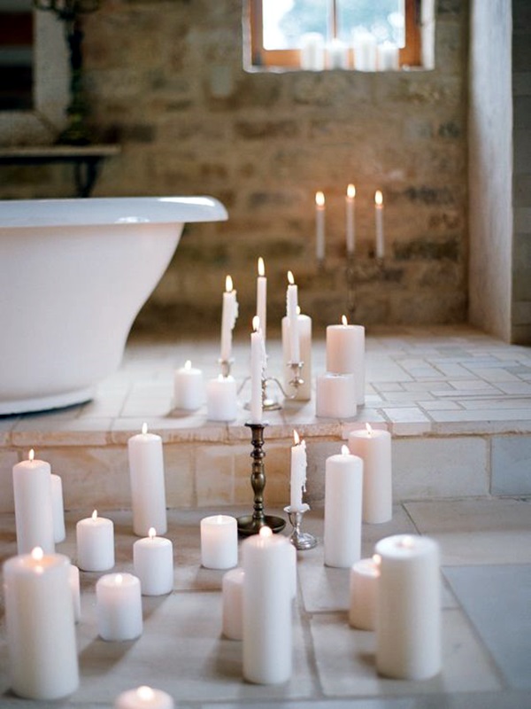 40 Ways To Use Candles In Bathroom For Special Nights Bored Art