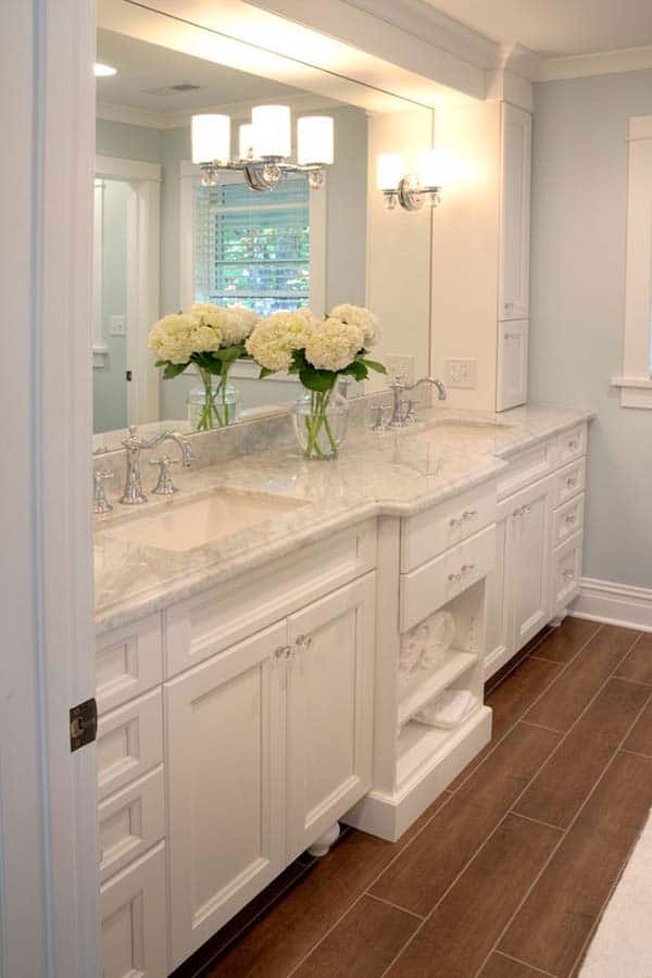 44 Stunningly white bathroom design inspirations