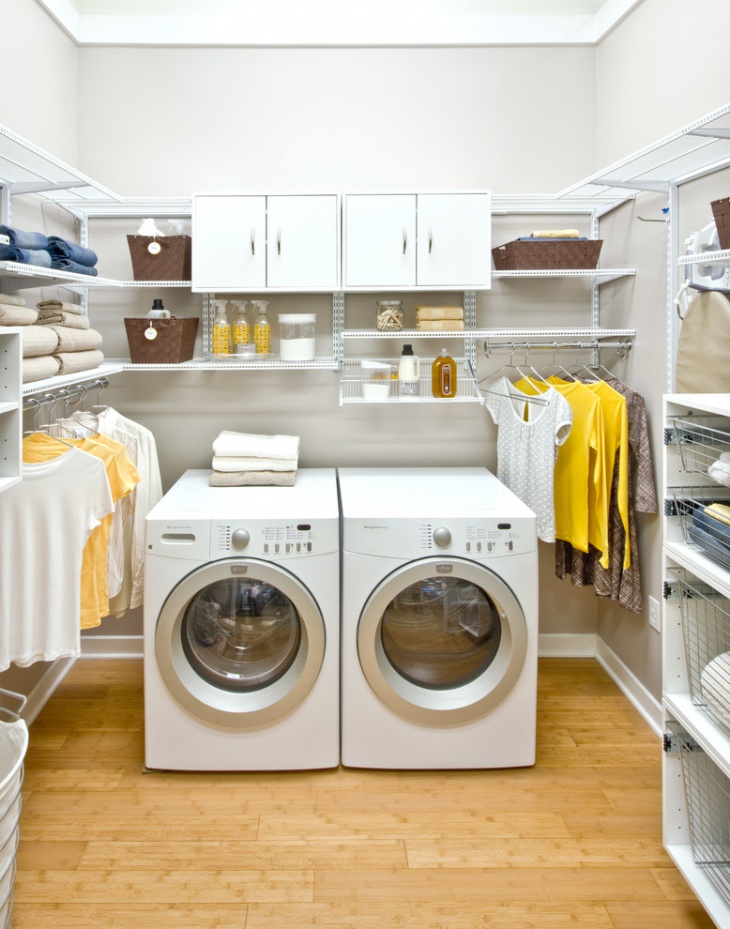 16+ Laundry Room Shelving Designs, Ideas Design Trends Premium PSD