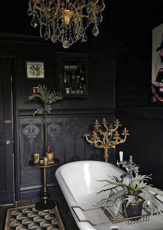 33 Dramatic Gothic Bathroom Design Ideas DigsDigs
