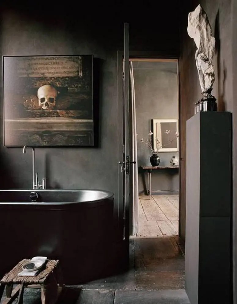 33 Dramatic Gothic Bathroom Design Ideas DigsDigs
