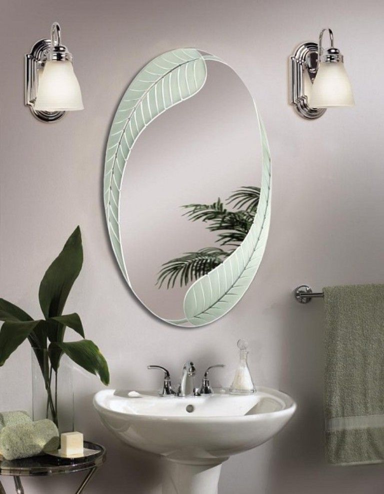 50+ Charming & Fabulous Bathroom Mirror Designs 2020