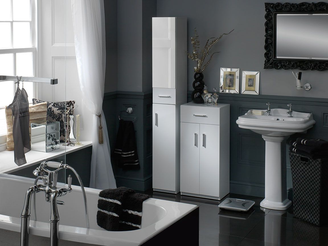 Most Amazing Black White And Silver Bathroom Ideas IJ03ds Black