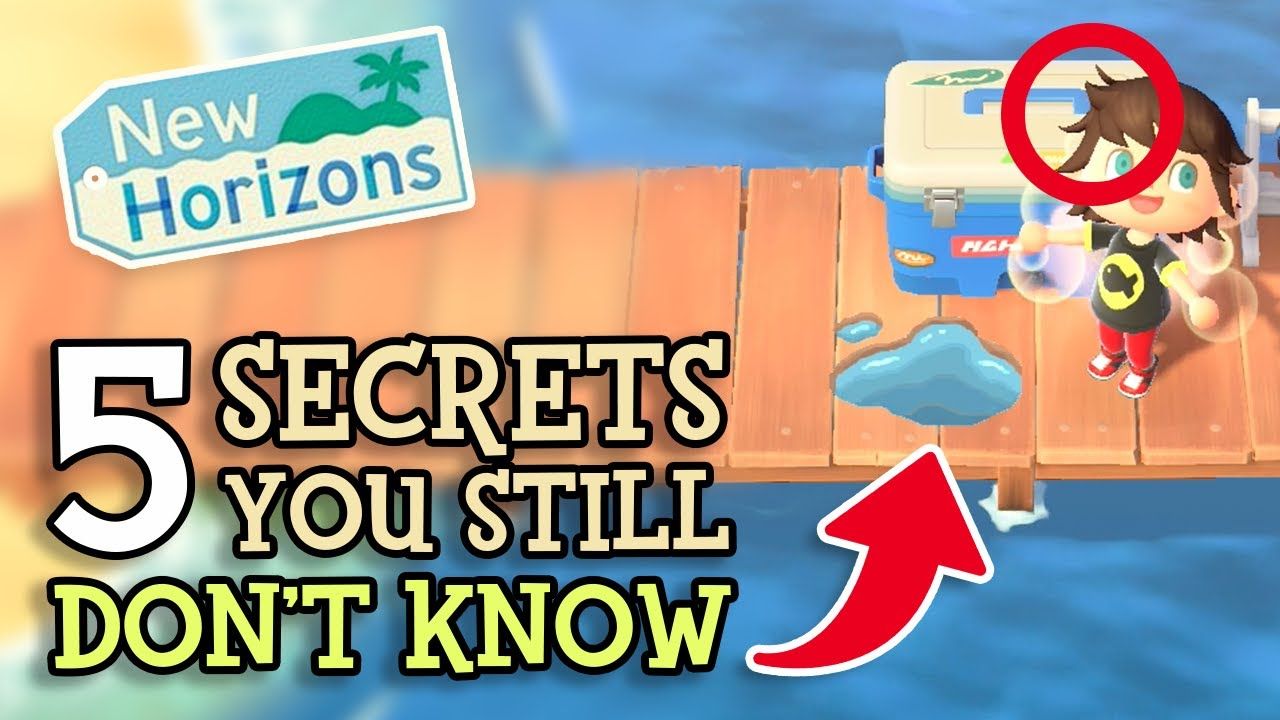 Animal Crossing New Horizons 5 SECRET DETAILS You STILL Don't Know