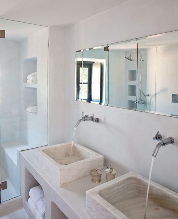 The Greek tradition combined with luxury Greece house, Bathroom