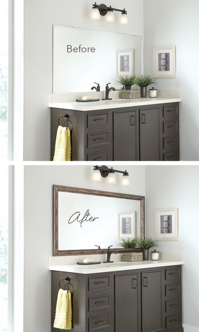 Mirror Frames for Mirrors Bathroom mirror frame, Bathroom decor