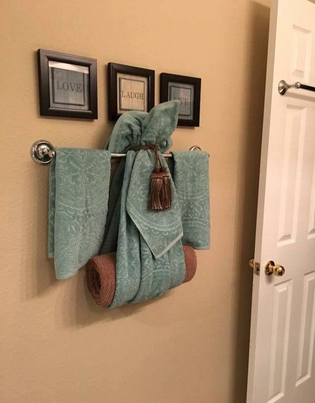 Bathroom towel Arrangement Ideas Beautiful Fascinating Bathroom towels
