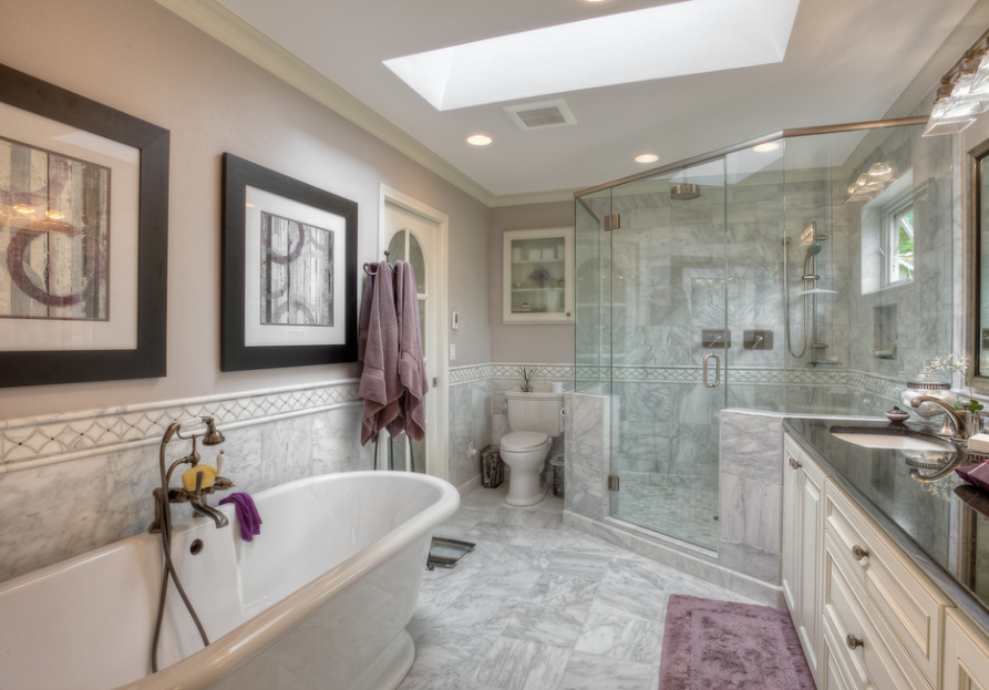 Traditional Bathroom Remodel in Seattle WA by Powell Homes