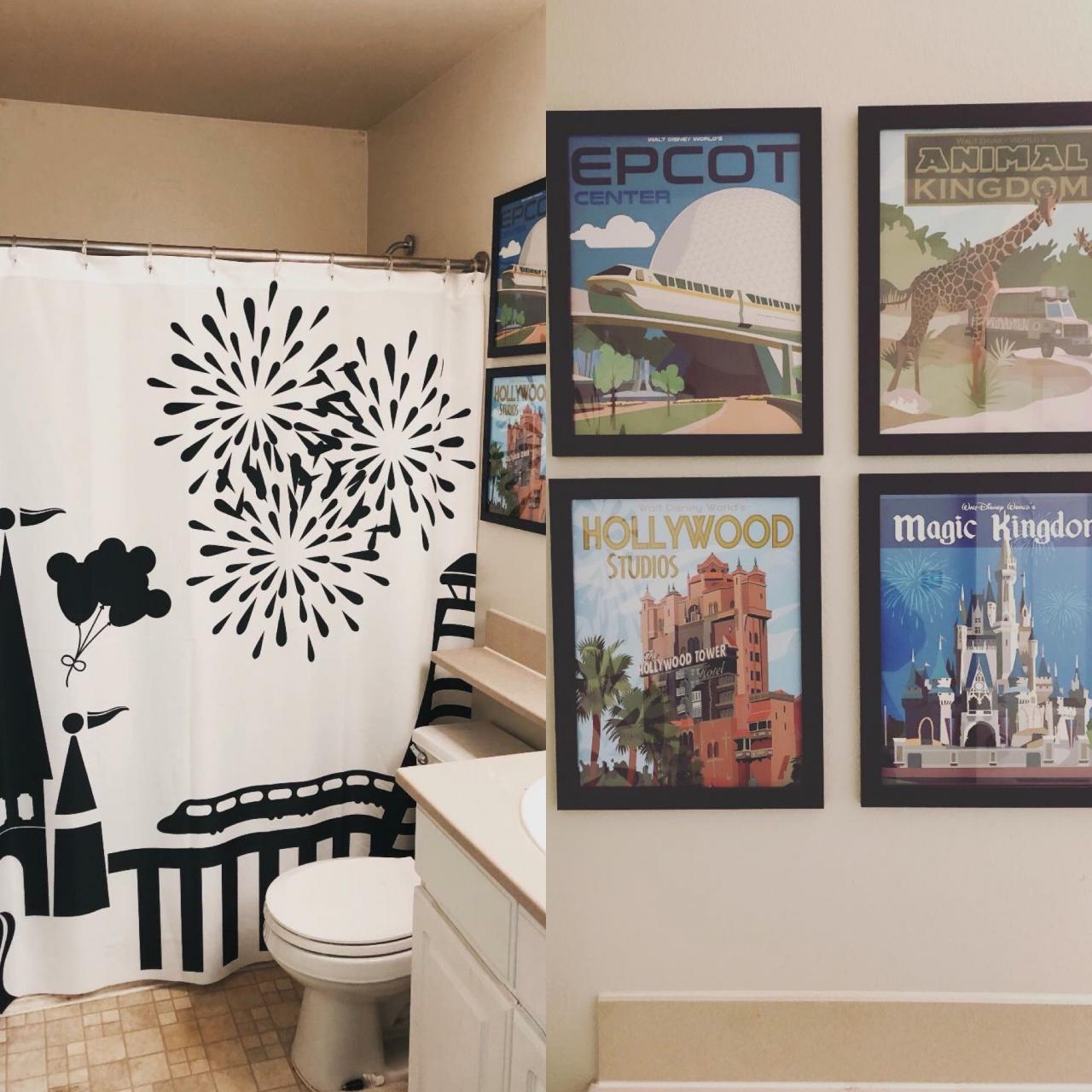 Disney Bathroom Disney home decor, Disney bathroom, Disney decor