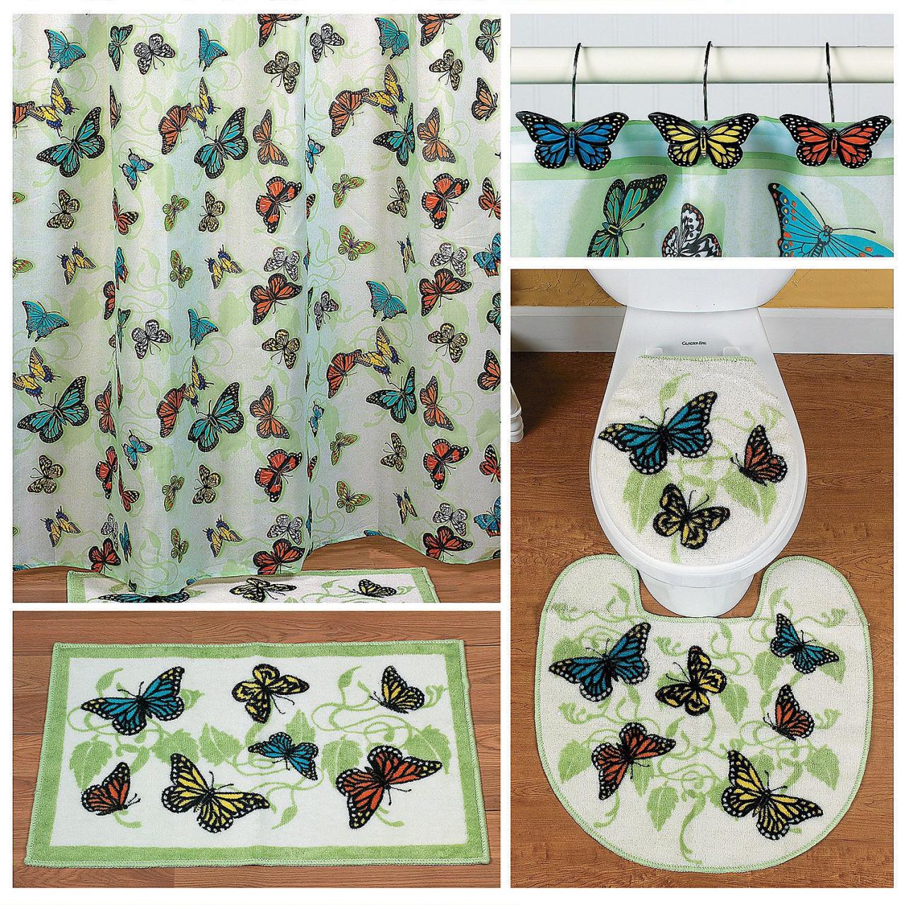 Awesome Butterfly Bathroom Sets Best Home Design