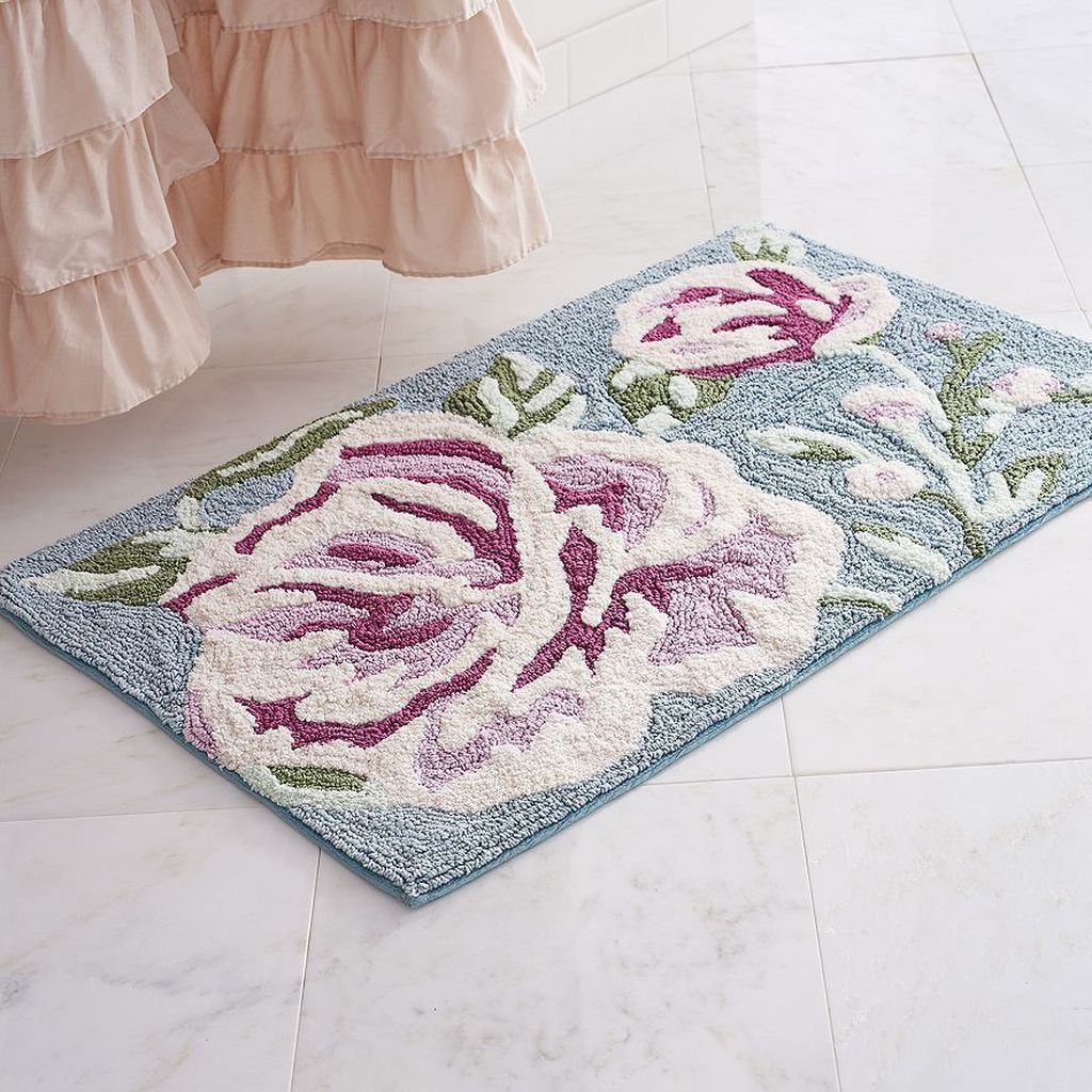 20+ Totally Inspiring Bathroom Rug Design To Make It Better