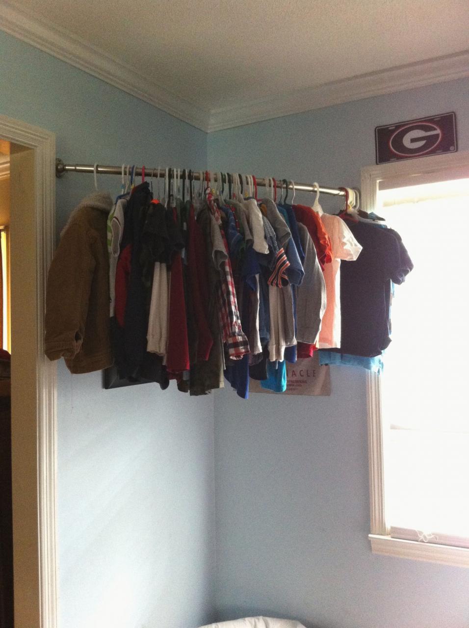 Diy Laundry Room Shelf With Hanging Rod / Top Laundry Room Ideas Shelf