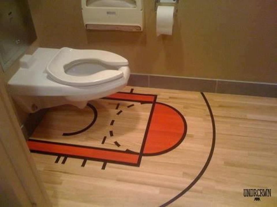 Basketball bedroom, Bathroom improvements, Flooring