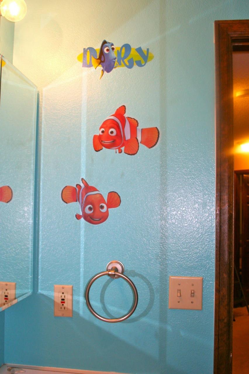 Staying Crafty The Finding Nemo Bathroom Elegant Bathroom Decor