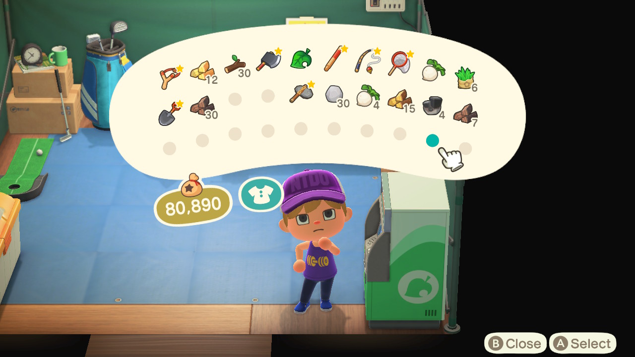 Animal Crossing New Horizons Storage animalghi