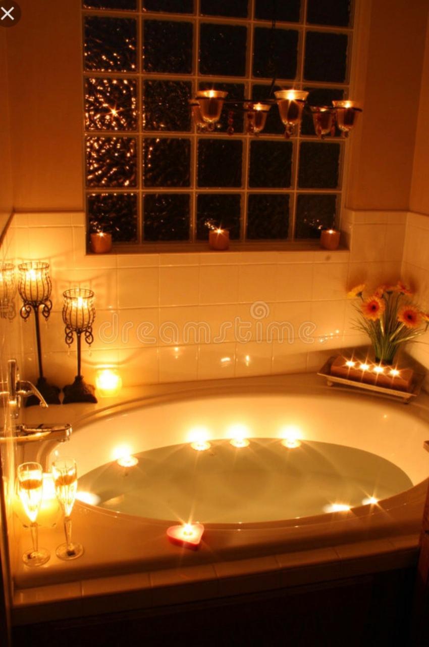 Pin by Chrissie Blackburn on CANDLES & BATH TIME Candle light bath