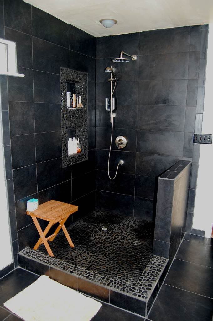 Modern Black Bathroom Decor TRENDECORS
