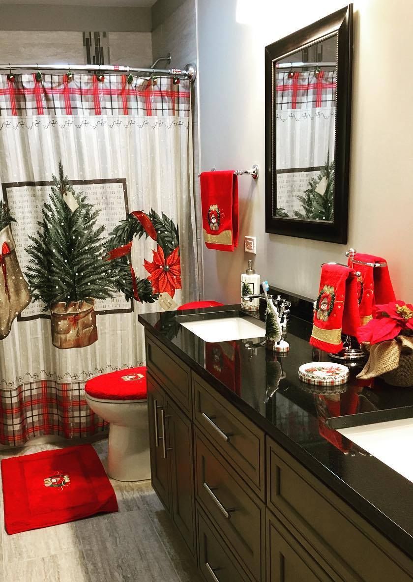 50 Amazing Christmas Bathroom Decorations That Will Amaze You