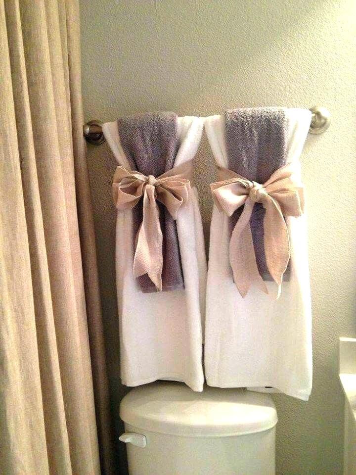Bathroom Towel Decor Ideas, Bathroom Towels Display, Towel Display
