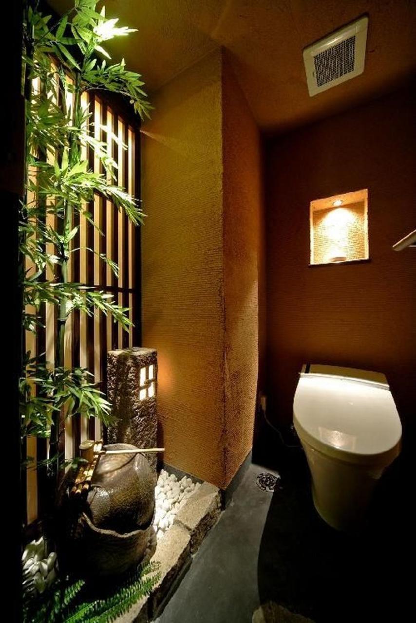 35 Lovely Bamboo Theme Bathroom Decor Ideas Japanese bathroom design