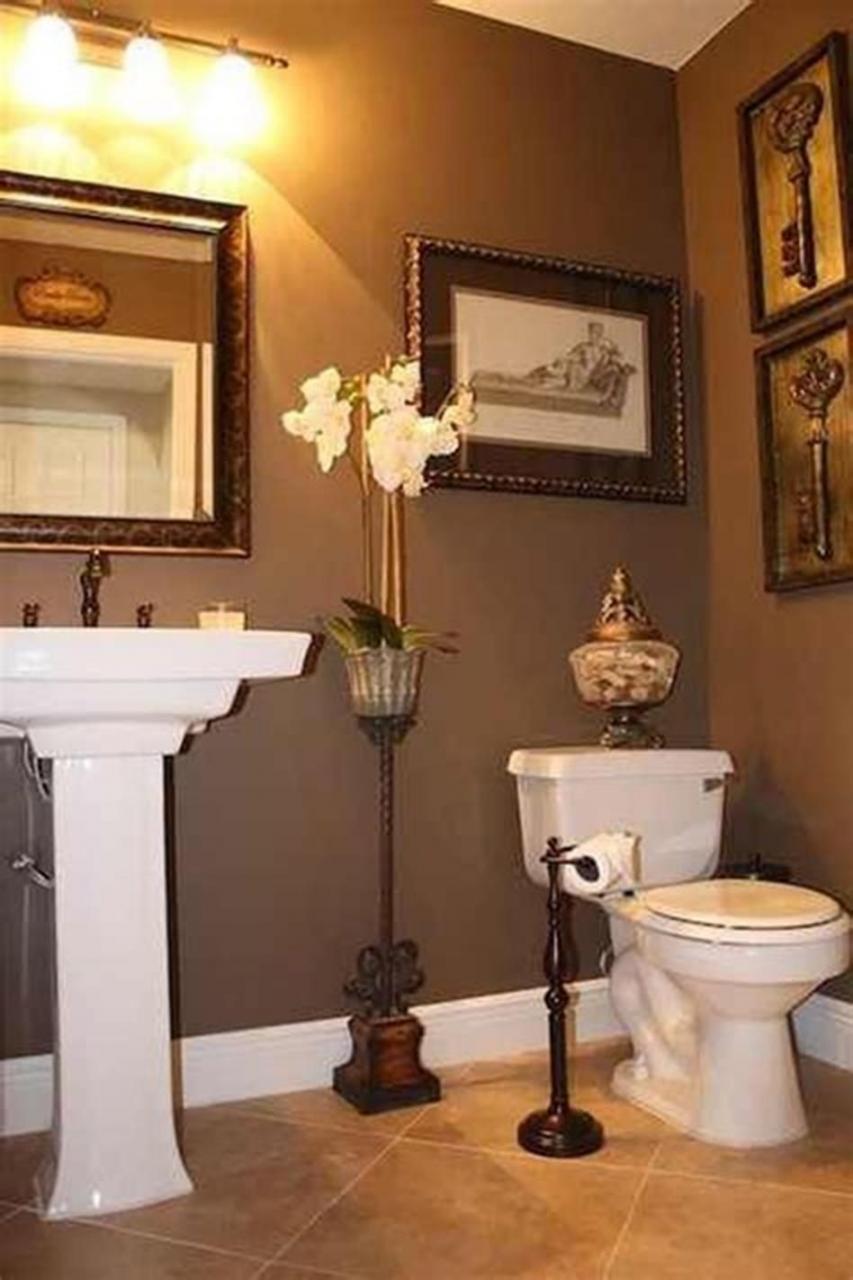 Half bathroom decor, Bathroom inspiration decor