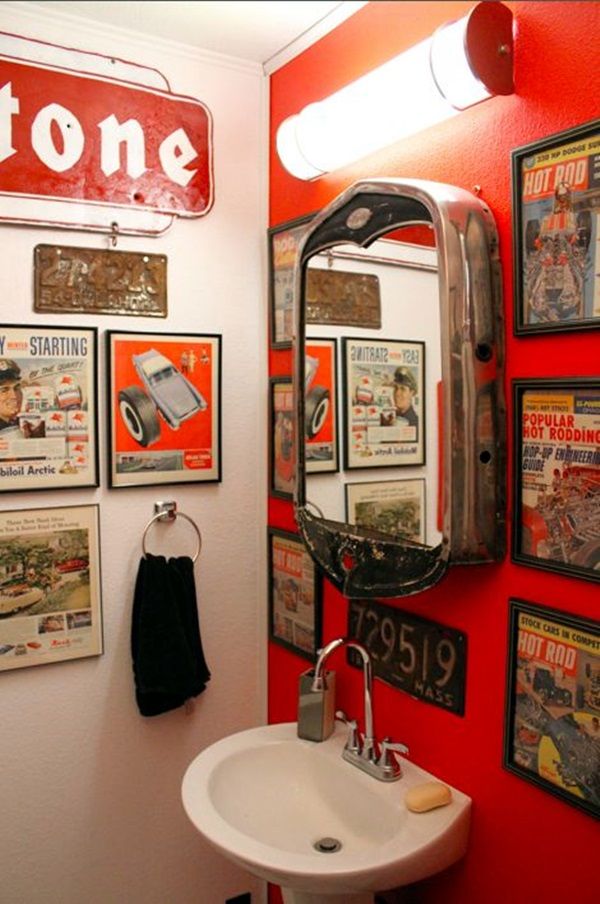 45 Clever Men Cave Bathroom Ideas [2020 Updated] Greenorc Man cave