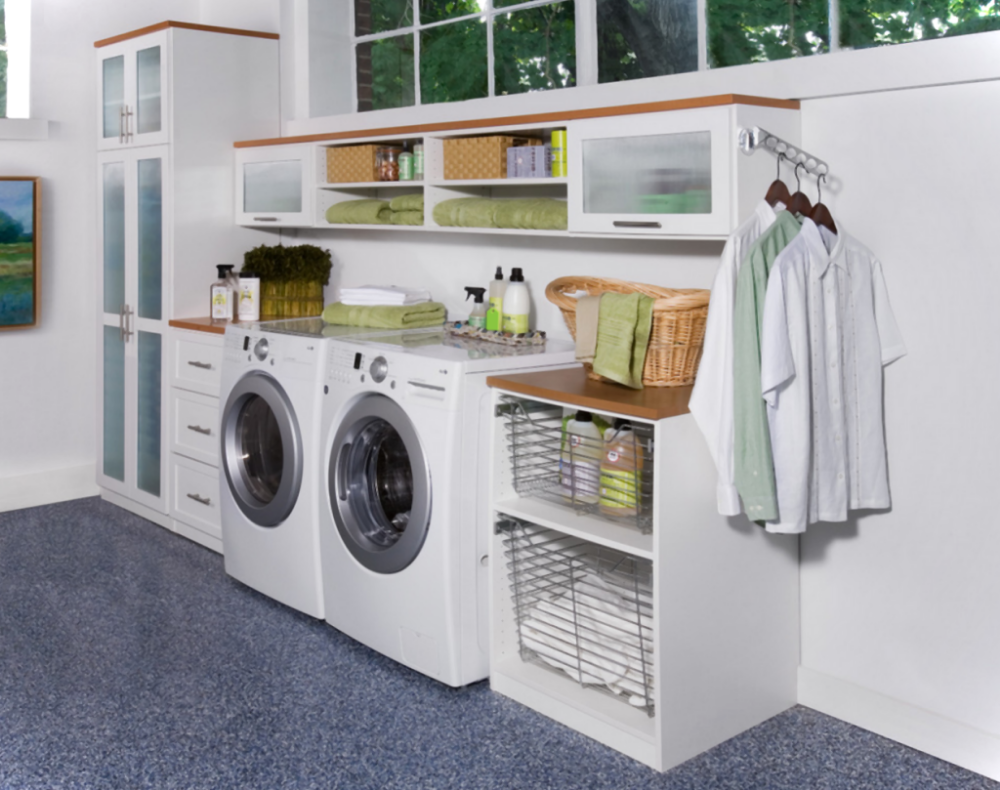 laundry area in garage Google Search Garage laundry rooms, Laundry