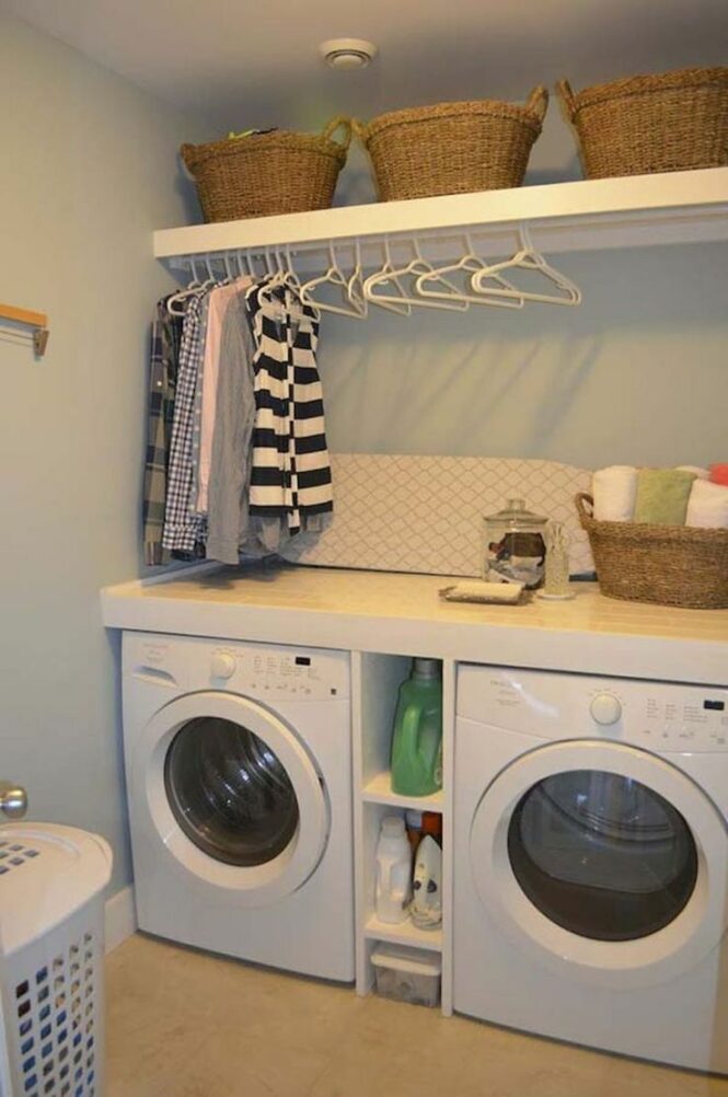 Pin by Nikylee on Dům in 2020 Laundry room storage, Narrow laundry