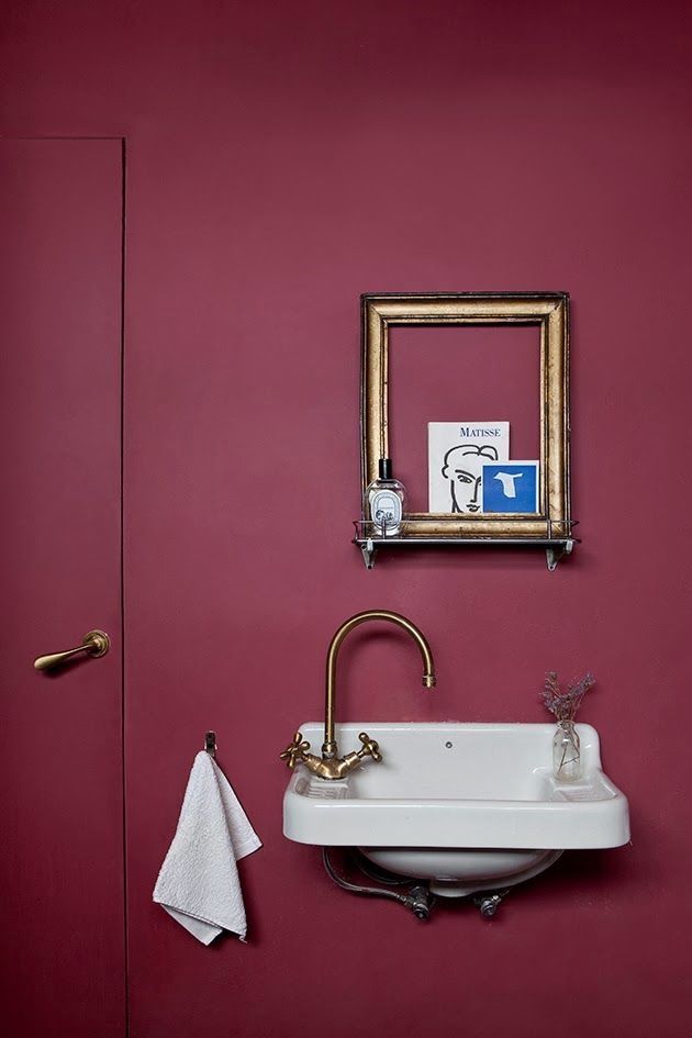 Pin by Home Decor Gallery Nine 5 on Bathroom in 2020 Burgundy