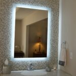 20 Inspirations Bathroom Wall Mirrors With Lights Mirror Ideas