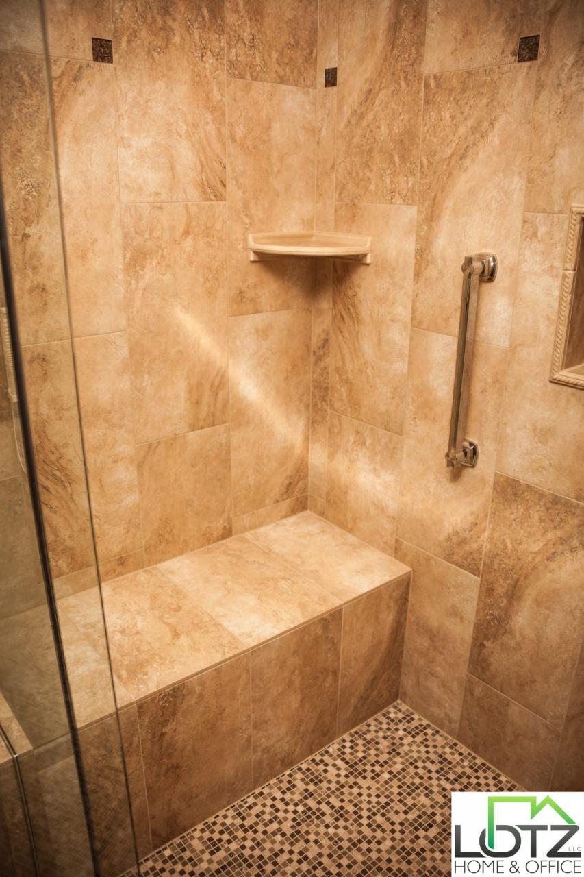 Tub to Shower Conversion WalkIn Shower with Seat Naperville