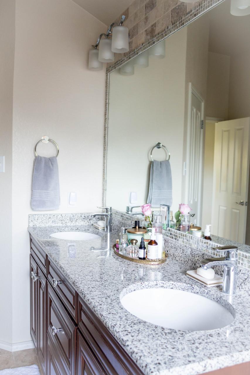 Our Master Bathroom Decor and Bathroom Storage Ideas