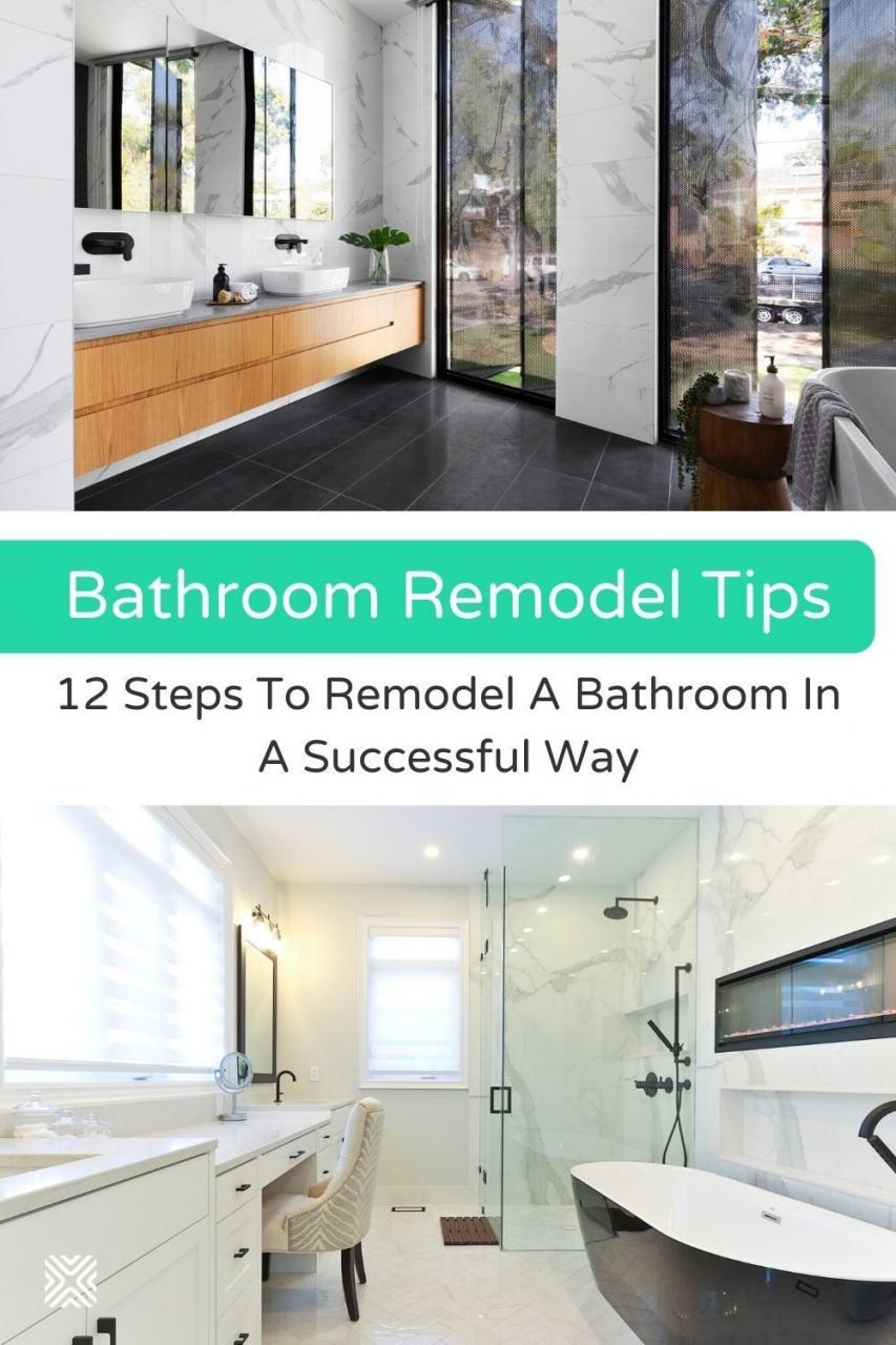 Want to give your bathroom a makeover? These bathroom remodel tips will