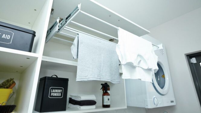 Laundry Storage Ideas With Flatpax Utility Bunnings Australia