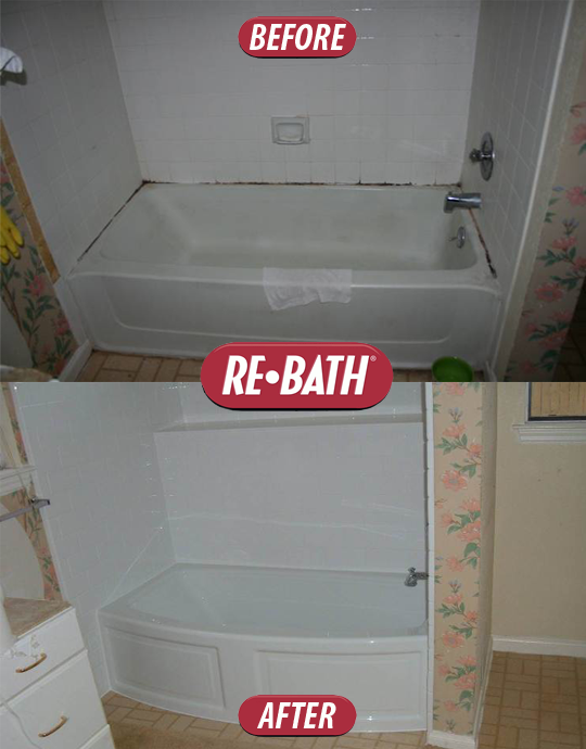Need a new tub? ReBath can help. This installation done professionally