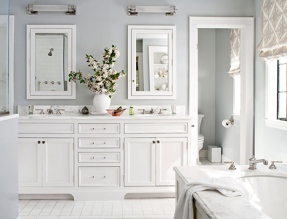 7 Modern White Bathroom Ideas to bring Relaxation Back! PUFIK