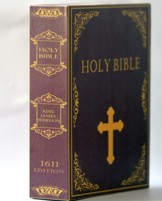 Bible Secret Lockable Book Box Cilice
