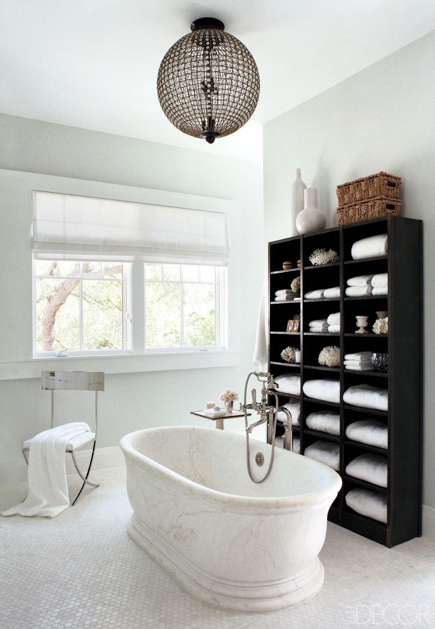 20 Black and White Bathroom Decor & Design Ideas