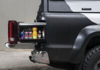 This hidden Taillight Drawer gives you secret storage in your pickup truck